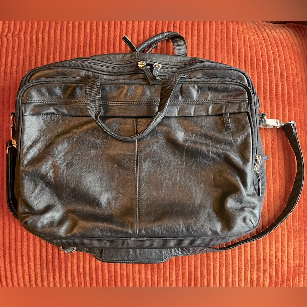 Wilsons Leather Vintage Genuine Leather Briefcase